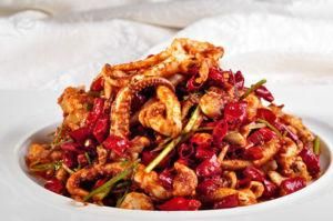 乾煸魷魚 乾煸魷魚