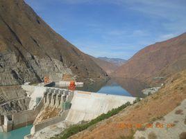 金沙江魯地拉水電站 金沙江魯地拉水電站