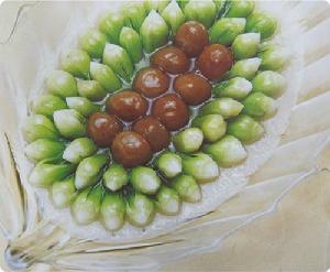 竹笙蛋燒菜膽 竹笙蛋燒菜膽