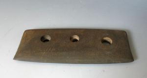 新石器時代晚期三孔石刀 新石器時代晚期三孔石刀