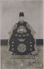 明光宗泰昌帝朱常洛畫像