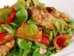 萵筍炒肉 萵筍炒肉