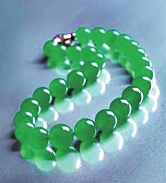 最珍貴翡翠珠項鍊