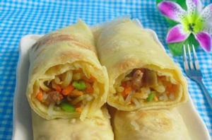 雞蛋土豆絲卷餅