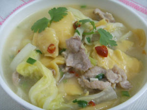 豬肉白菜面片 豬肉白菜面片