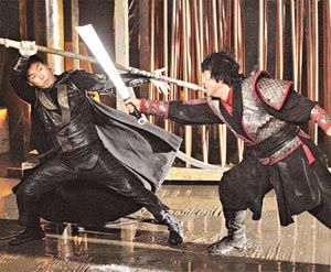 成龍甄子丹搏命演出