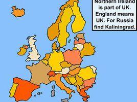 複雜歐洲地圖 複雜歐洲地圖