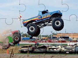 大腳車拼圖 大腳車拼圖