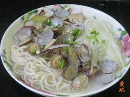 花蛤湯麵 花蛤湯麵