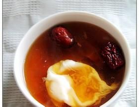 紅糖酒糟荷包蛋 紅糖酒糟荷包蛋