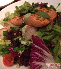 烤三文魚色拉