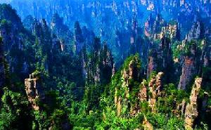 天子山西海石林