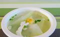 鹹蛋瘦肉滾節瓜湯 鹹蛋瘦肉滾節瓜湯