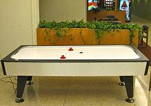 air hockey