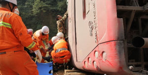 1·24永德客運車輛側翻事故