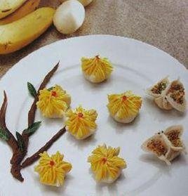 菊花蒸餃 菊花蒸餃