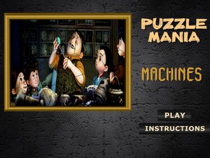 小機器人拼圖 小機器人拼圖