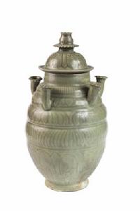 五管瓶[麗水市處州青瓷博物館藏品]