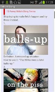 英國俚語 英國俚語