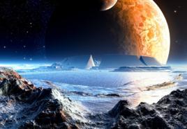 衛星撞月 衛星撞月