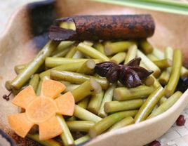 醋醃蒜薹 醋醃蒜薹