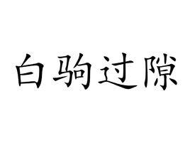 白駒過隙[漢語成語]
