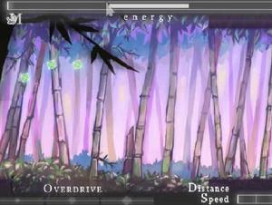 小黑點穿越竹林 小黑點穿越竹林