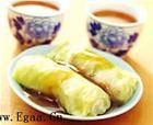 白菜小米卷 白菜小米卷