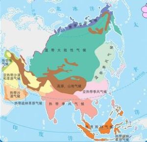 亞洲氣候 亞洲氣候