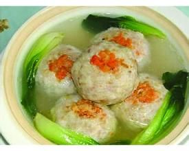 《清燉獅子頭》