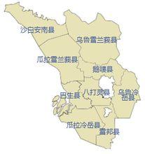 雪蘭莪州行政區劃