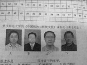 頭像考題 頭像考題