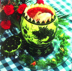 西瓜童雞 西瓜童雞