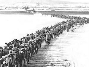 （圖）抗美援朝大部隊跨過鴨綠江