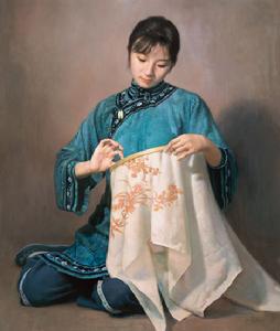 （圖）中華人民共和國新中國油畫作品