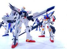 《高達F91》機體模型圖冊