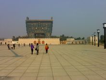 江西南昌·中國儺園的巨大雕塑