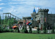 丹麥樂高樂園的城堡