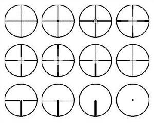 十字瞄準線 十字瞄準線