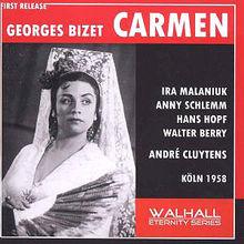 卡門[法國作曲家比才創作的歌劇]