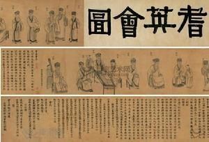 宋人耆英會圖卷 宋人耆英會圖卷