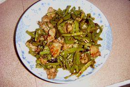 貢菜炒肉片 貢菜炒肉片