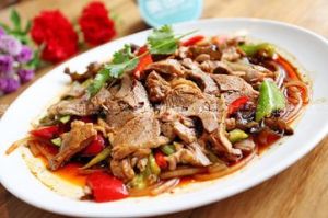 炒羊肉片 炒羊肉片