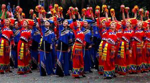 中國靖西七夕繡球旅遊節