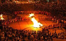 吉克家族火把節