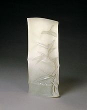 青玉竹節小鎮紙 青玉竹節小鎮紙