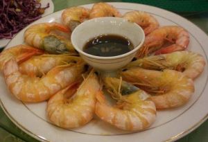 鹿茸枸杞酒蝦 鹿茸枸杞酒蝦