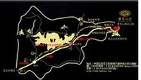 霧靈山莊路線圖