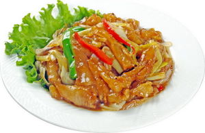 蔥燒蹄筋 蔥燒蹄筋