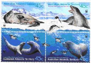 南極領地郵票